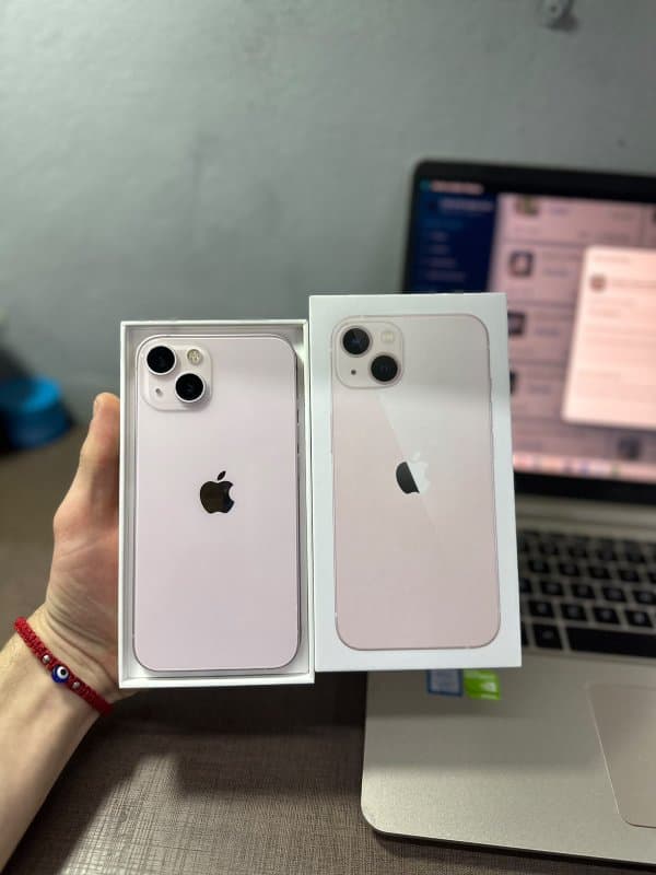 IPHONE 13 PINK 128GB CON CAJA